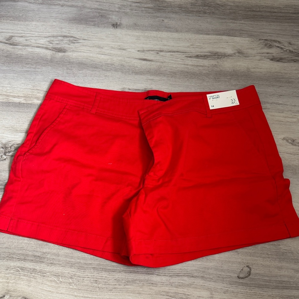 NY&C Women’s Red Casual Shorts